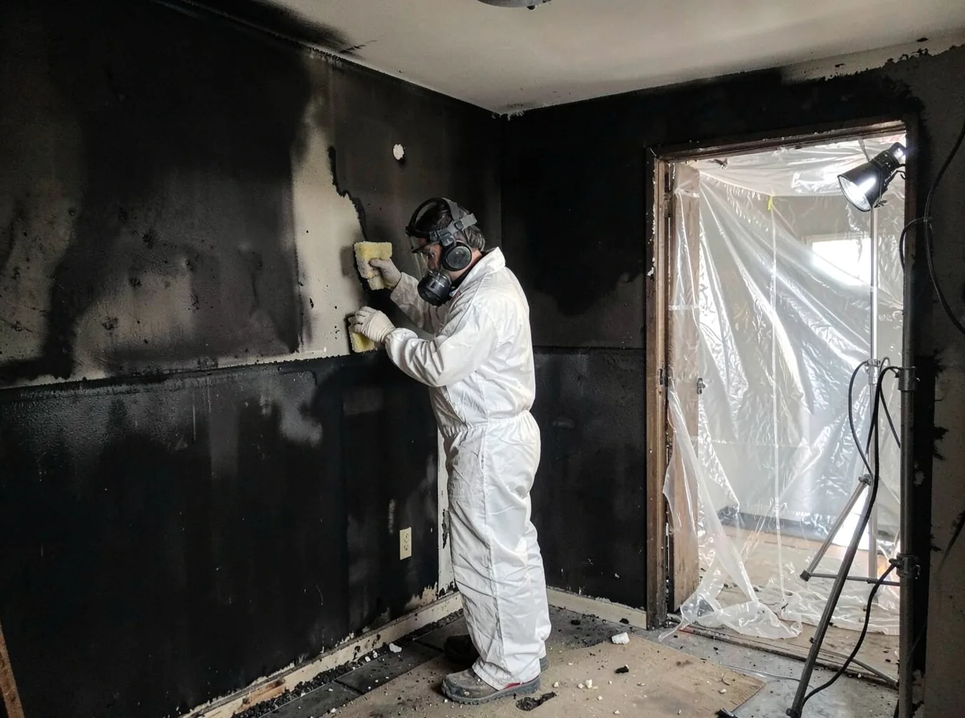 Fire Damage Restoration company in Eggleston, VA